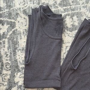 Men’s Black Ribbed Tank Tops - Pack